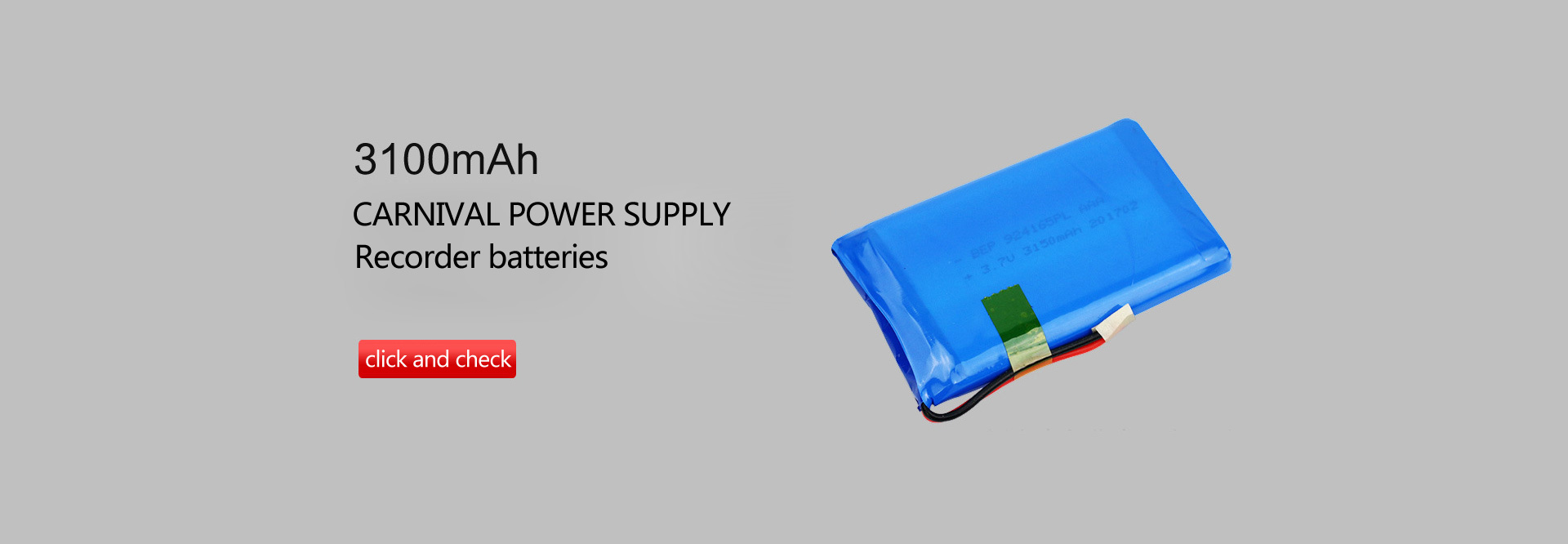 recorder durable Battery life